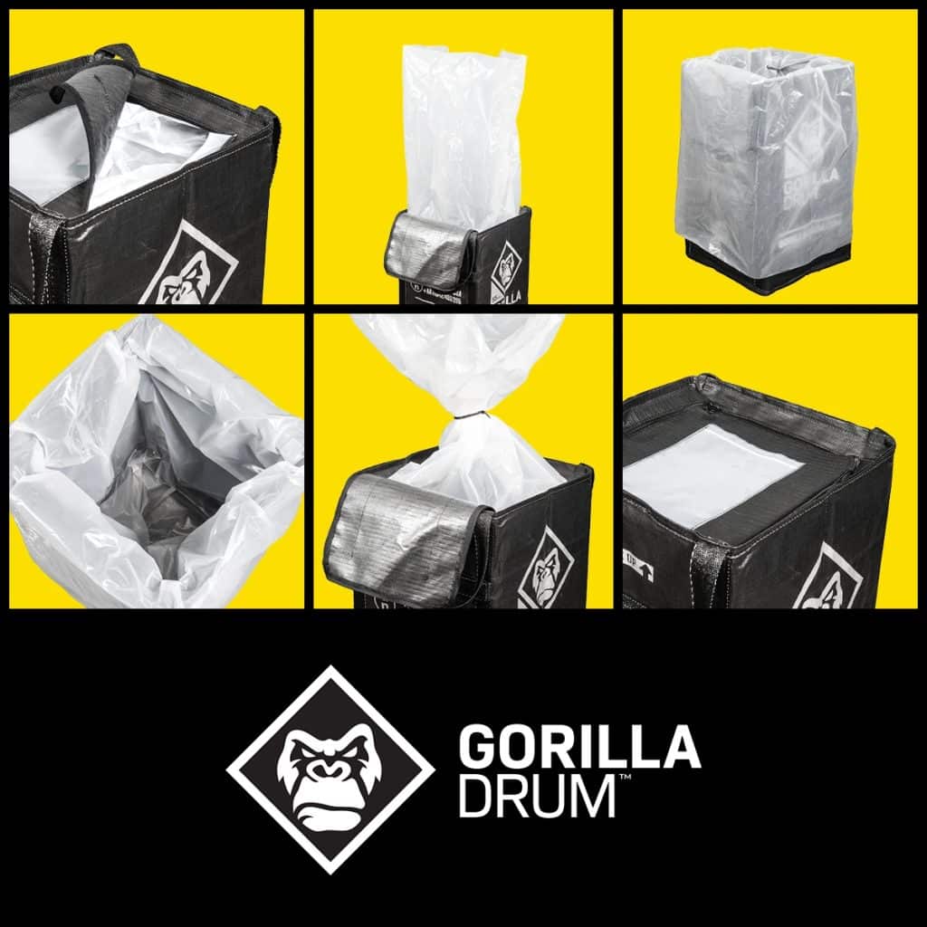 Gorilla Drum™ Bag Detail Logo